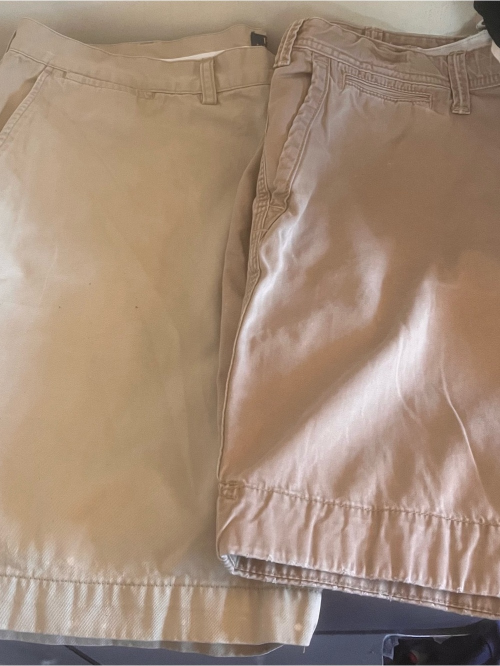 2 vintage 90s ralph lauren polo khaki shorts bundle size 40 - 42 single stitch